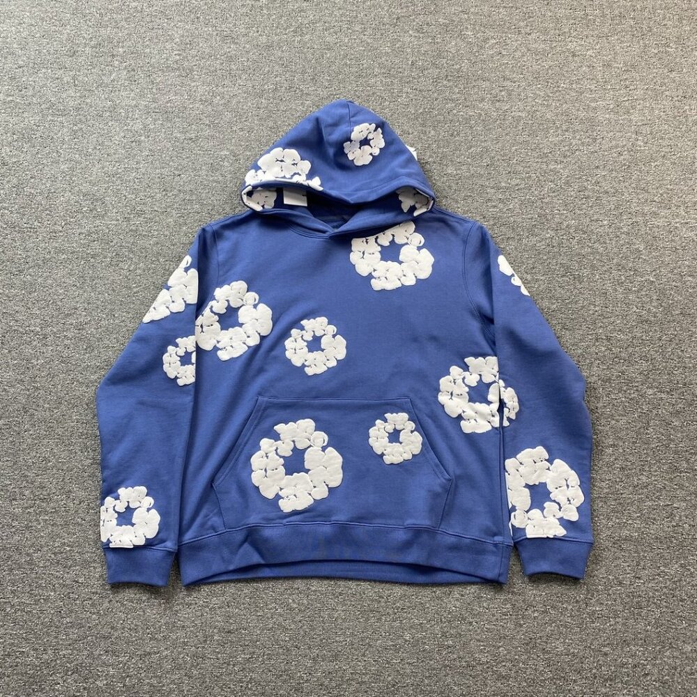 Denim Tears SS23 floral pattern printed sweatshirt